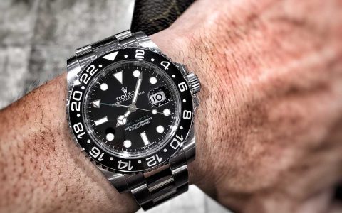 N廠勞力士格林尼治GMT綠針黑圈復刻腕表做工詳細評測-N廠勞力士GMT腕表