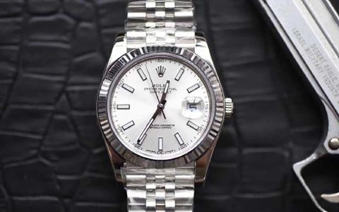 N廠勞力士日志系列牙圈銀色表盤復刻腕表做工究竟如何-N廠勞力士日志評測