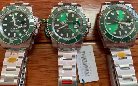 ZF廠復(fù)刻勞力士綠水鬼腕表對比市場版本怎么樣