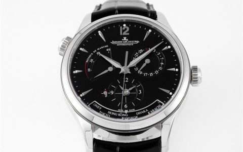 ZF廠積家地理學家大師黑盤款腕表做工質量怎么樣