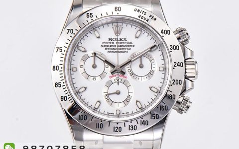 C廠Clean廠勞力士白鋼迪復刻腕表優勢在哪里-C廠迪通拿116520-78590