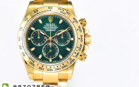 CleaN廠C廠勞力士綠金迪通拿復刻腕表會一眼假嗎-C廠迪通拿m116508-0013手表如何