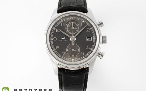 APS廠萬國葡萄牙計時IW390301灰盤復刻腕表會一眼假嗎-APS葡計如何