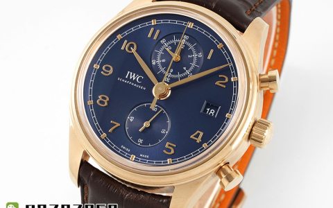 APS廠萬(wàn)國(guó)葡萄牙玫瑰金藍(lán)盤(pán)計(jì)時(shí)復(fù)刻表存在破綻嗎-APS萬(wàn)國(guó)時(shí)計(jì)