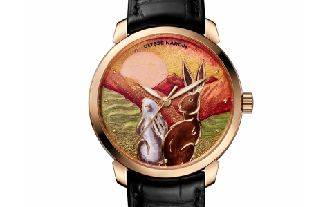 Ulysse Nardin推出Classico Rabbit琺瑯工藝兔年腕表