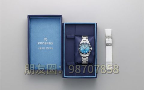 精工推出 Prospex 限量版 1965 休閑款歐洲獨家漸變島藍腕表