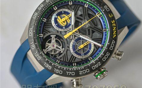 全新泰格豪雅卡萊拉系列陀飛輪計(jì)時(shí)碼表 x 塞納